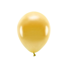 Basic Metalliske Latexballoner Guld