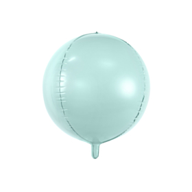 Metallisk Mint Folieballon
