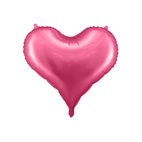 Hjerte Folieballon Pink