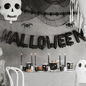 Halloween Folieballoner Sort