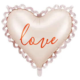 Hjerte Love Folieballon