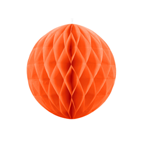 Honeycomb Dekoration Orange