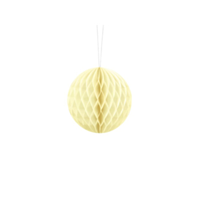Honeycomb Papirskugle Creme
