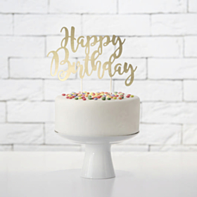 Happy Birthday Kagetopper Guld