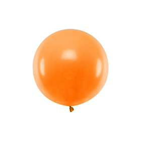 Stor Rund Ballon Orange