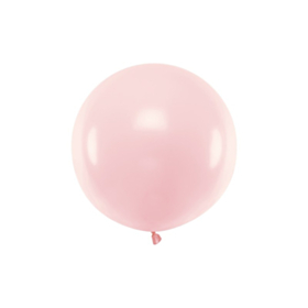 Stor Rund Ballon Lyserød