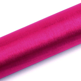Organza Stofrulle Hot Pink