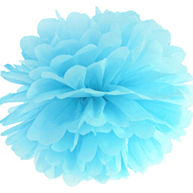 Pompom Lyseblå