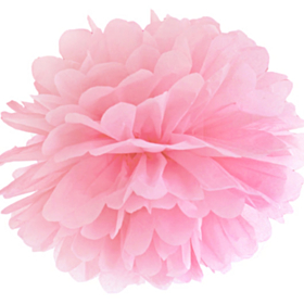 Pompom Lyserød
