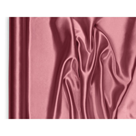 Satin Stof Bordløber Dark Pink