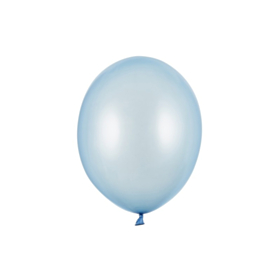 Latexballoner Metallic Baby Blue