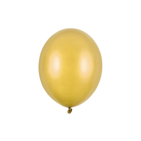Latexballoner Metallic Gold