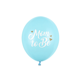 Mom To Be Balloner Lyseblå