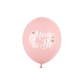 Mom To Be Balloner Lyserød