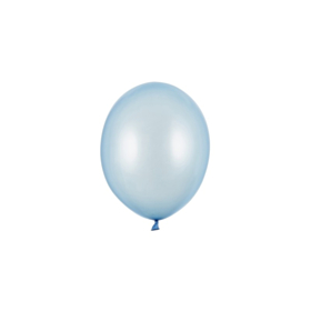 Små Balloner Metallic Baby Blue