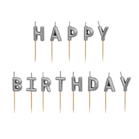 Happy Birthday Kagelys Sølv