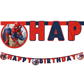 Spider-Man® Happy Birthday Guirlande