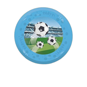 Genanvendelige Fodbold Plasttallerkener