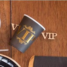 VIP Papkrus Guld/Sort