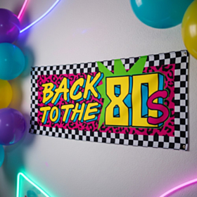 80'er Pop Banner