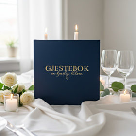 Norsk Gæstebog Kunstlæder
