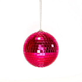 Diskokugle Hot Pink