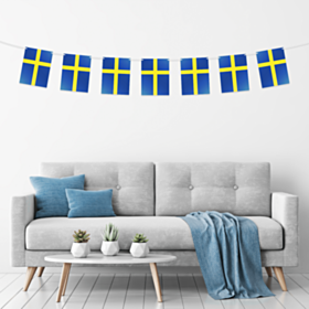 Svensk Flagguirlande
