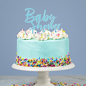 Babyshower Kagetopper Blå