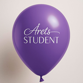 Årets Student Balloner Lilla