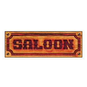 Saloon Skilt