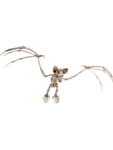 Flagermus Skelet Figur