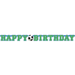 Fodbold Happy Birthday Guirlande