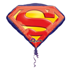 Superman Logo Folie Ballon