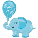 Baby Boy Elefant Folieballon