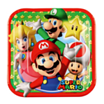 Super Mario® Paptallerkener Grøn