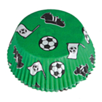 Fodbold Cupcake Wrappers