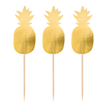 Ananas Madpinde Guld