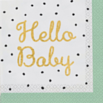 Hello Baby Servietter