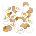 Just Married Konfetti Guld