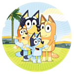 Bluey® Middagstallerkener