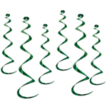 Metalliske Swirls Grøn