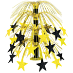 Stjerne Borddekoration Guld/Sort