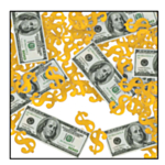 Dollars Konfetti