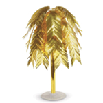 Metallisk Springvand Bordpynt Guld