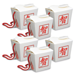 Asiatisk Take Away Boks