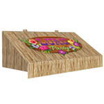 3D Tiki Bar Vægpynt