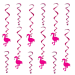 Flamingo Swirls