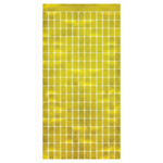 Firkantet Backdrop Metallisk Guld