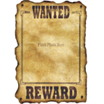 Wanted! Skilt