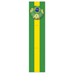 Brasilien VM Fodbold Banner